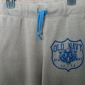 Old Navy - Boys sweat pants w/graphic logo. 10/12